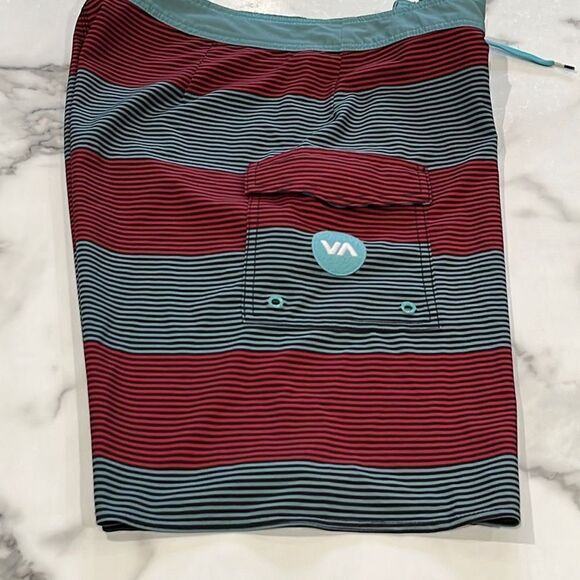 RVCA Performance Stretch Swim Shorts Sz. 34/9.5 - Picture 4 of 6